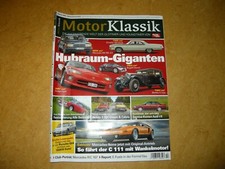 Motor Klassik - 2/ 2025  - 450 SEL 6.9; Dodge Viper; Chrysler 300 Hurst; C111