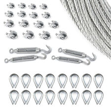 Drahtseil SET Seil 5-100m