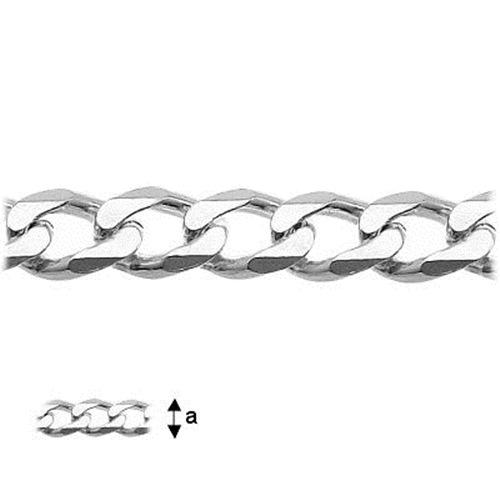 Panzerkette silber 925 - panzerkette,