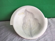 Formano Schale Servierschale Dekoschale mit Blatt 18x20 cm ria644