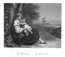 Kinder der mutter - mutter, trost