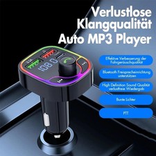 FM Transmitter Bluetooth 5.0