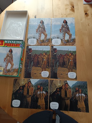Winnetou puzzle 3x 120 - ,
