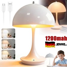 LED Tischleuchte Nachttischlampe mit Touch Funktion dimmbar Pilzlampe Pilzform