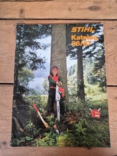 Orig. Forst Prospekt Stihl Katalog 86/87 Motorsäge Freischneider 