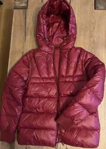 Lacoste damen daunenjacke mit - lacoste,