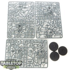 Adepta Sororitas - 3 x Paragon Warsuits - im Gussrahmen