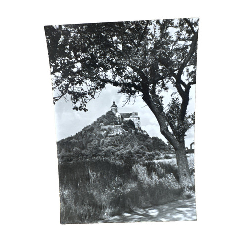 Postkarte burg ranis kreis - ak,