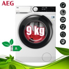 AEG Waschmaschine 9 kg freistehend Waschautomat Frontlader Display 1400 Umin NEU
