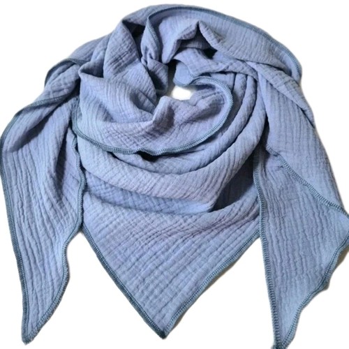 Hell jeansblau musselin tuch - hell,