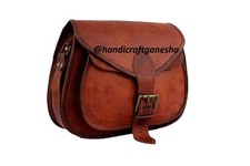 Damen Frauen Leder