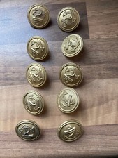 10  ORIGINAL 25 mm Knöpfe