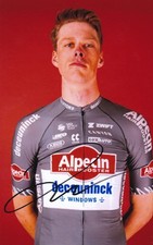 Autogrammfoto, Team Alpecin - Deceuninck  2025,signiert Johan Price-Pejtersen