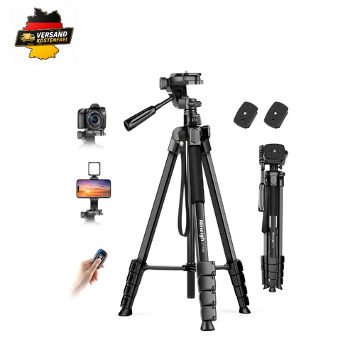 Kamera stativ 190cm aluminium - stativ,