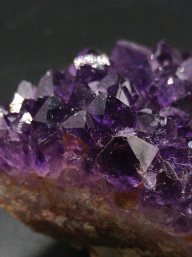 Amethyst kristall stufe - amethyst,