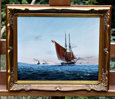 B. Anders – Segelschiff auf