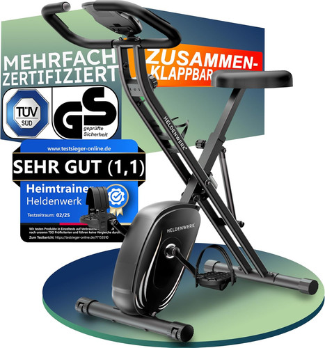 Heldenwerk heimtrainer fahrrad - heimtrainer,