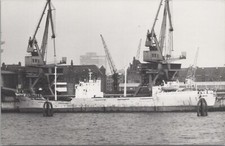 Foto Abzug : Frachter / Frachtschiff Nicolas P. - San Paras Kevi Shipping