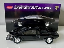 KYOSHO 08321BK 1:18 Lamborghini Countach LP400 Schwarz! wie NEU in OVP!