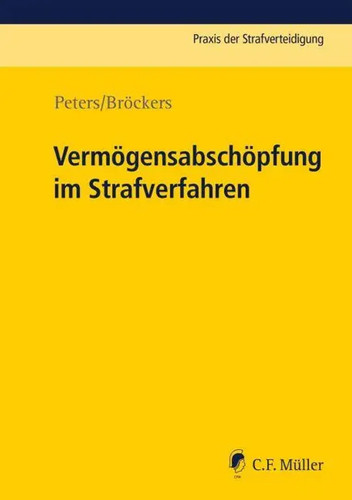 Vermögensabschöpfung - , im