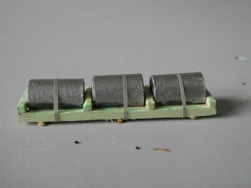 Ladegut drei coils auf einem - drei,