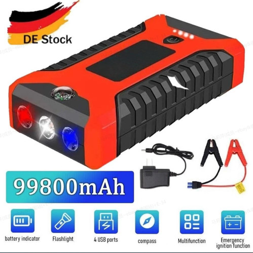 99800mah auto kfz starthilfe - 99800mah,