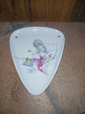 alka Kunst Bavaria Wandteller Gisele Vintage Retro Midcentury Sammelteller 60er