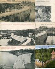 6 AK Lot Schlesien,Marklissa,Talsperre,Qeis,Lauban,Sperrmauer,Kraftzentrale