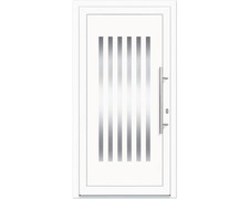 Haustür Japandi weiß