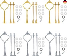 6 Set Etageren Stangen Set