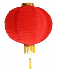 140, Lampion Nylon Stoff rot