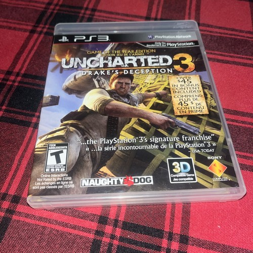 Playstation ps3 uncharted 3 - playstation,