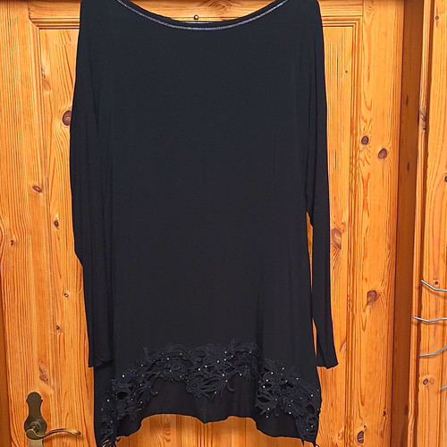 Tredy damen shirt schwarz - tredy,