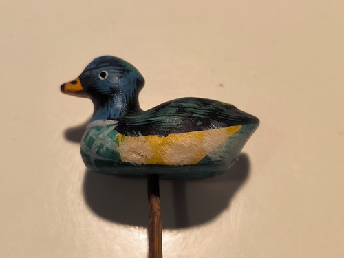 Kleiner pflanzstecker ente - pflanzstecker,