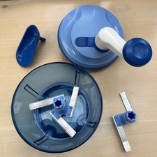 TUPPERWARE D130 QUICK-CHEF Küchenmaschine Zerkleinerer /  2  Verschiedene Messer