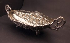 Alte versilberte Anbiet -