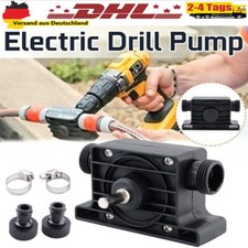 DHL Flüssigkeit Bohrpumpe Bohrmaschine Selbstansaugende Öl Wasser Transferpumpe