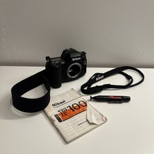 Kamera NIKON F100 GEHÄUSE -SHC Art.766879 funktioniert 