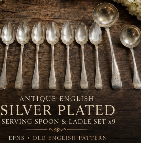 Antik englisch epns versilbert - antik,