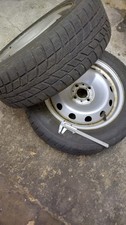 Winteräder  für Fiat Qubo Typ 225, auf Stahlfelge 4x98  ET 41 Marke: Hankook 