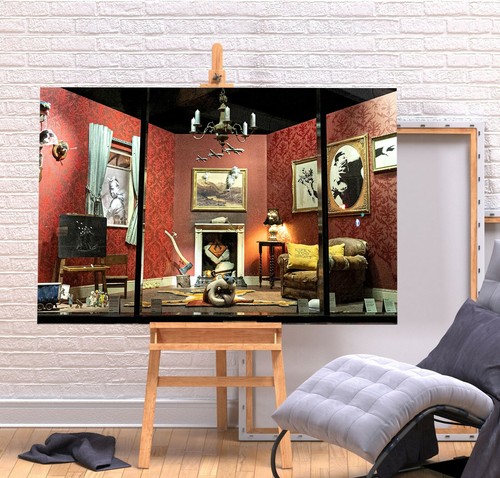 Banksy schaufenster tief - banksy,