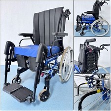 Netti 4U Multifunktionsrollstuhl Pflegerollstuhl Pflege Transport Rollstuhl SB43