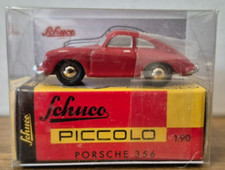 Schuco Piccolo Porsche 356 A Club Treffen Grainau 2012 rot 1:90 in OVP