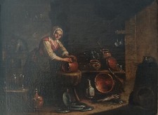 J76b33 barock gemälde - j76b33-,