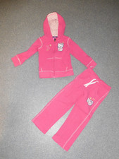 C&A Hello Kitty Jogginganzug Gr. 104 Jogginghose Sweatjacke Set Kombi Kapuze