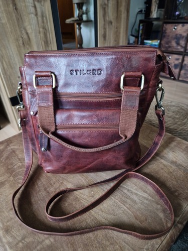 Stilord ledertasche aus - ,