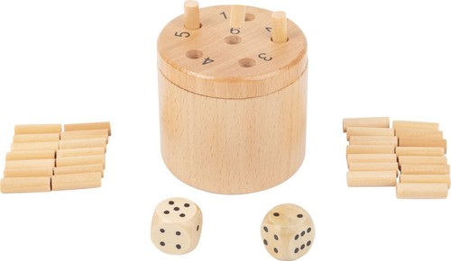 Würfelspiel raus - würfelspiel, 6