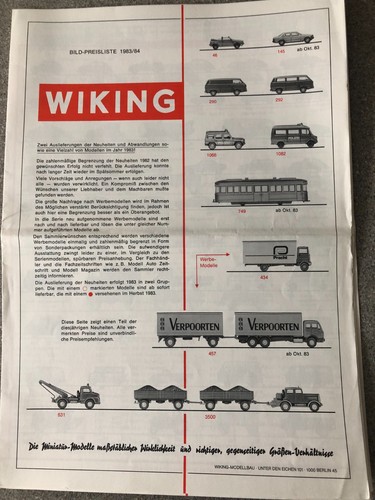Wiking bild preisliste - wiking:, bild-preisliste