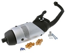 Auspuff LEOVINCE Touring für Gilera Ice, Piaggio Fly, Zip, Zip 2 50 Sport