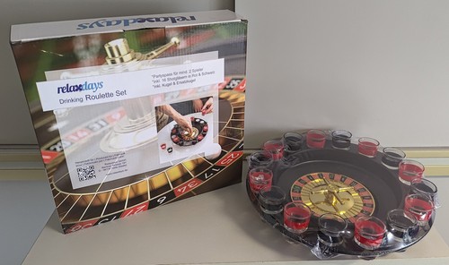 Relaxdays roulette trinkspiel - relaxdays,